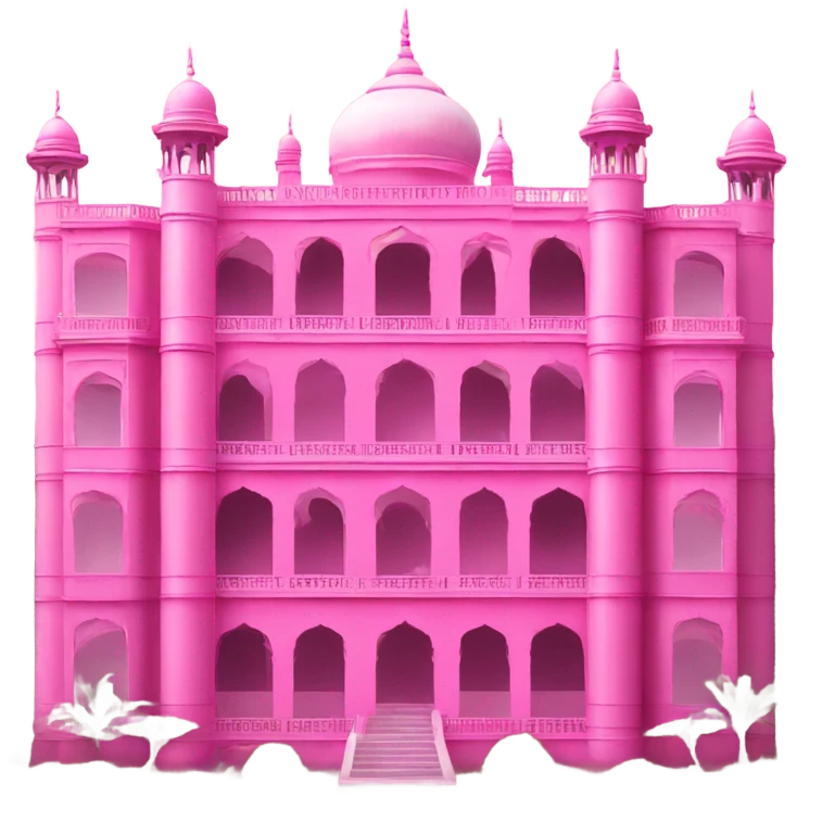 Pink palace Bangladesh emoji