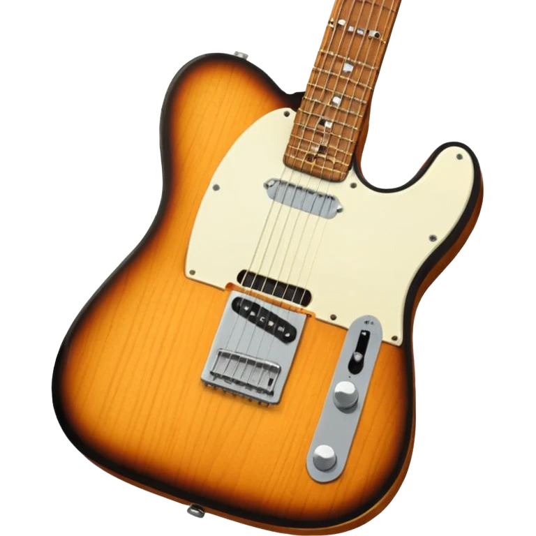 Guitare télécaster emoji