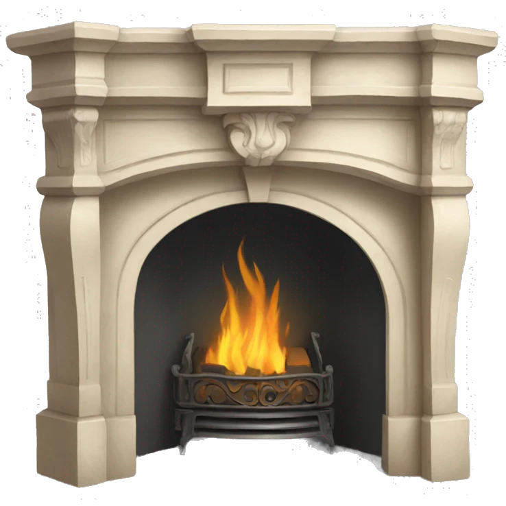 French fireplace  emoji