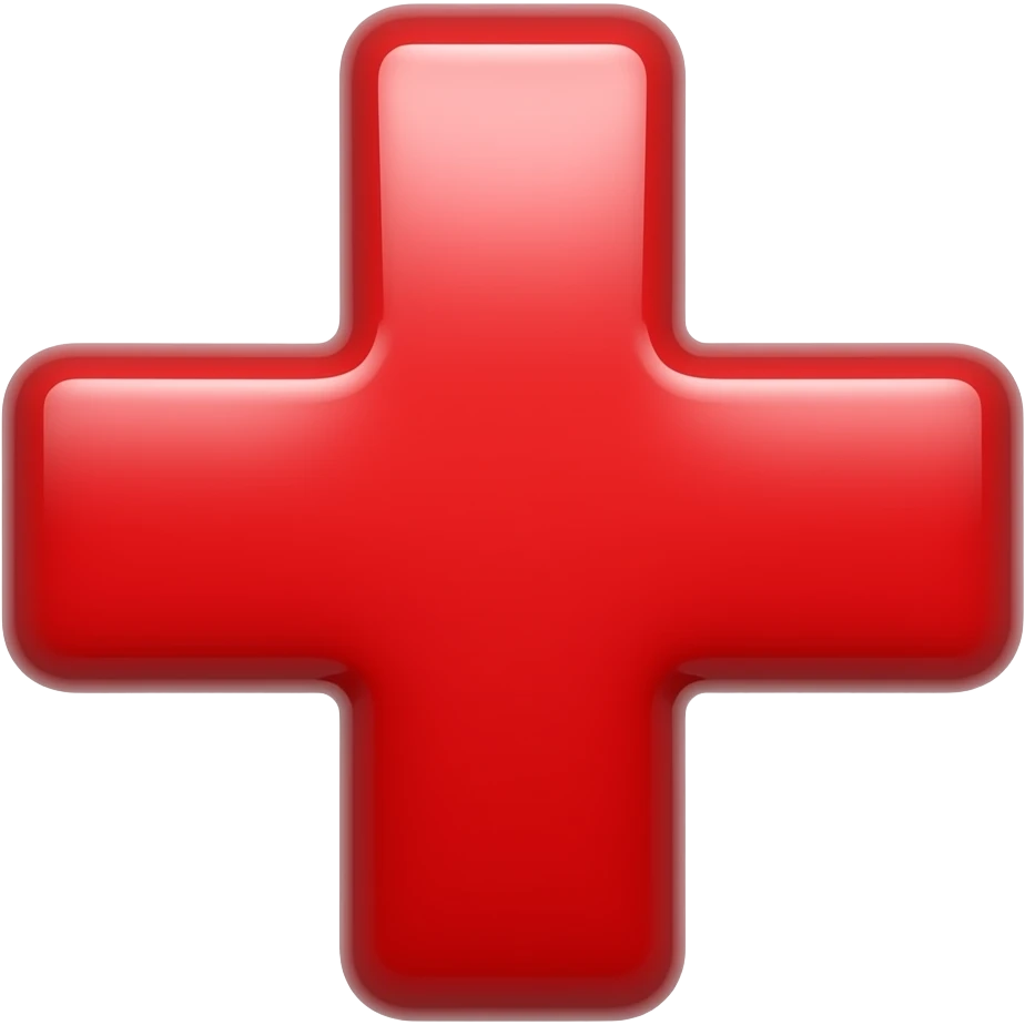 Red Cross emoji