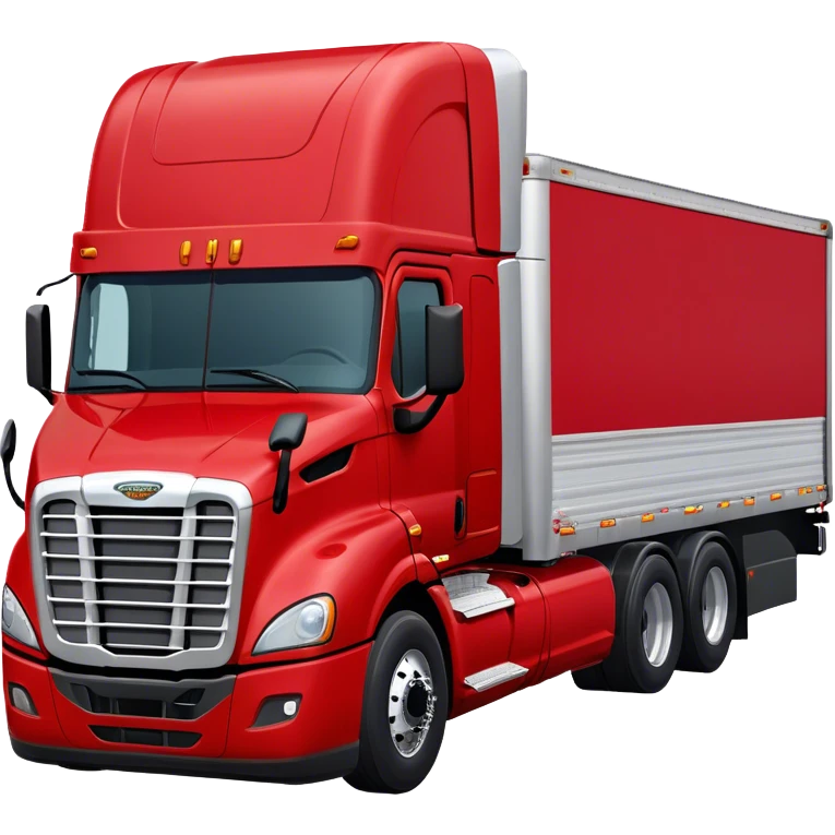 Cattle Truck - Freightliner Cascadia (Model Year: 2021) (Iconic colour: Red) emoji