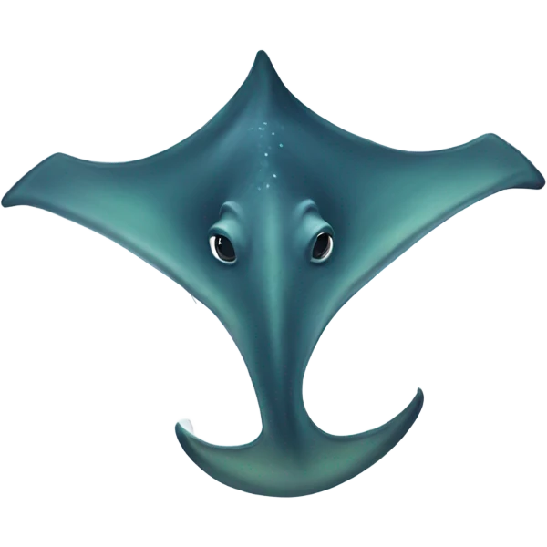 a stingray emoji
