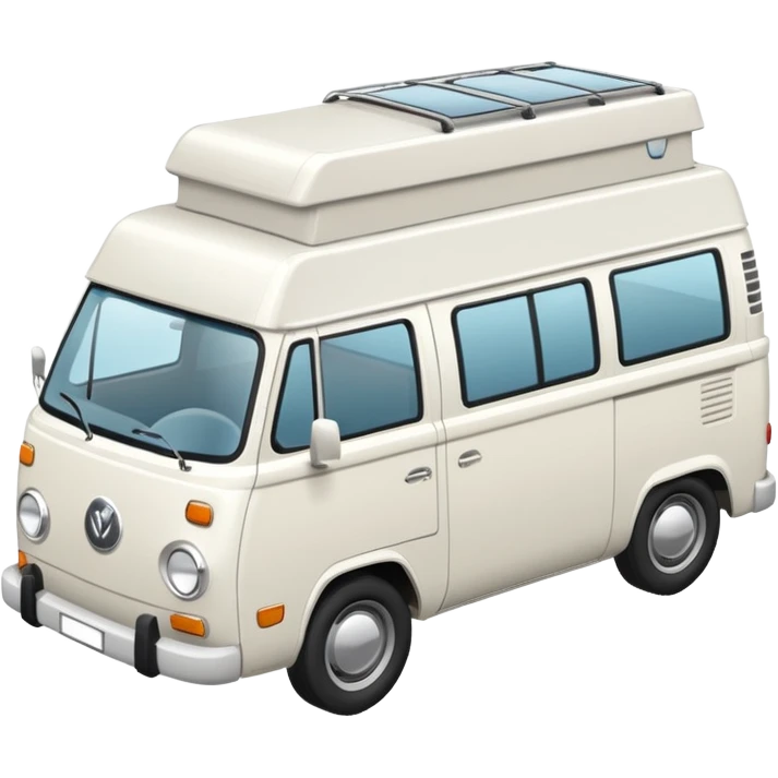 top down camper van emoji