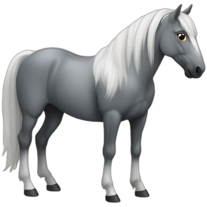 Cheval et poulain emoji
