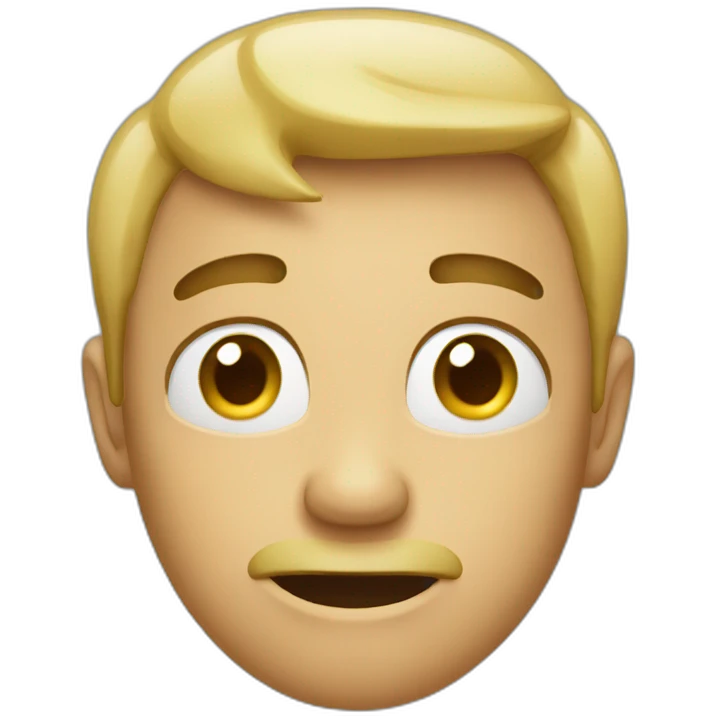 don't worry facial expression emoji