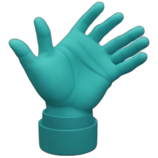 Mi-pressure diving hand sign emoji