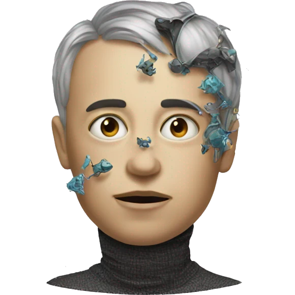 surrealism meets AI emoji