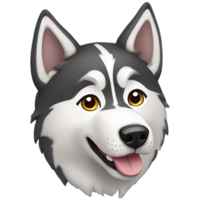 Husky emoji