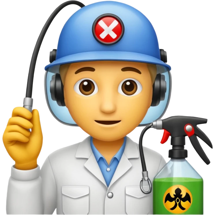 Pest control technician
 emoji