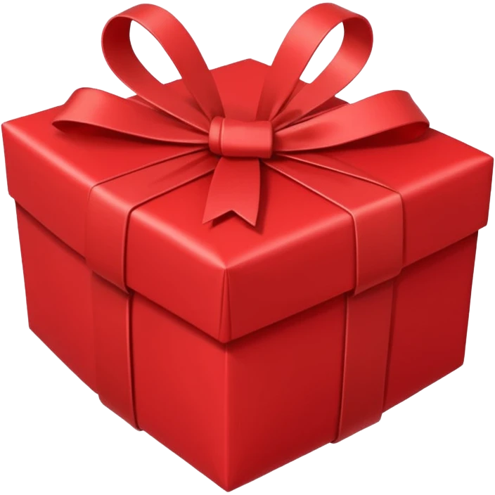 Christmas present heart emoji