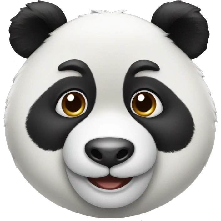 happy animal panda emoji