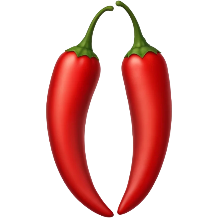 a chili spice cut in half emoji