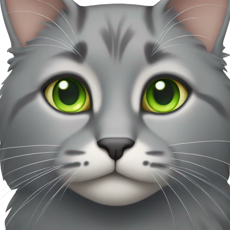 gray cat emoji