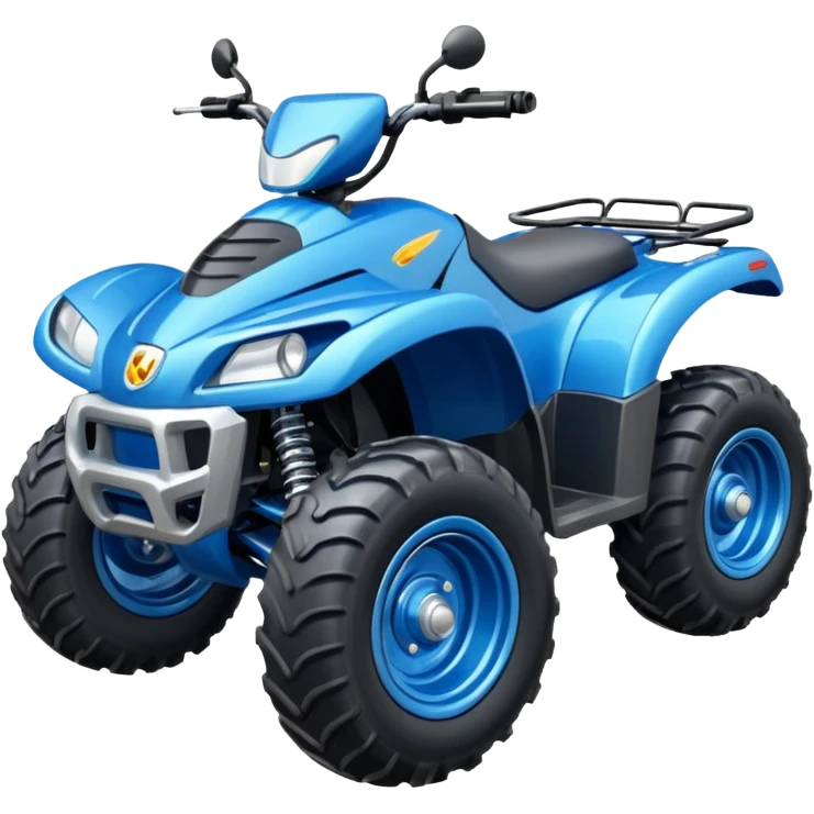 Blue Four wheeler ￼ emoji