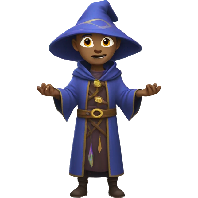Animated mage emoji