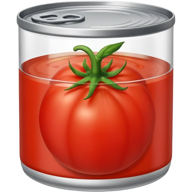 Glass cannned tomato  emoji