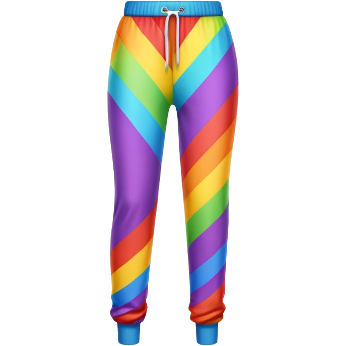 Rainbow pants emoji