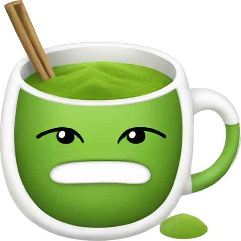 Matcha tea emoji