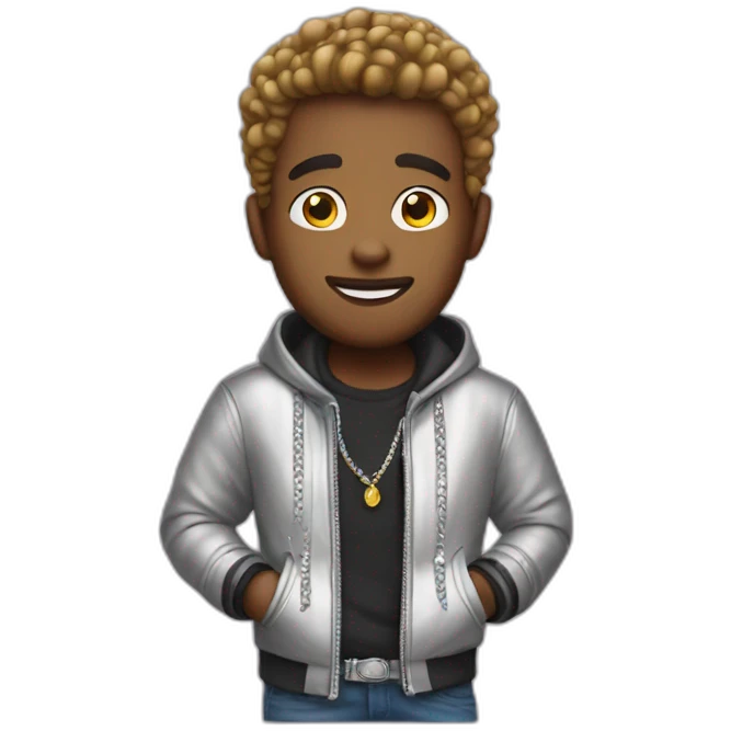 Bling bling guy emoji