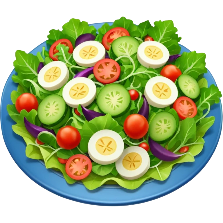 vegetarian green salad emoji