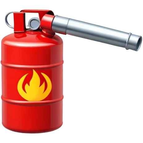 Red Fuel canister emoji