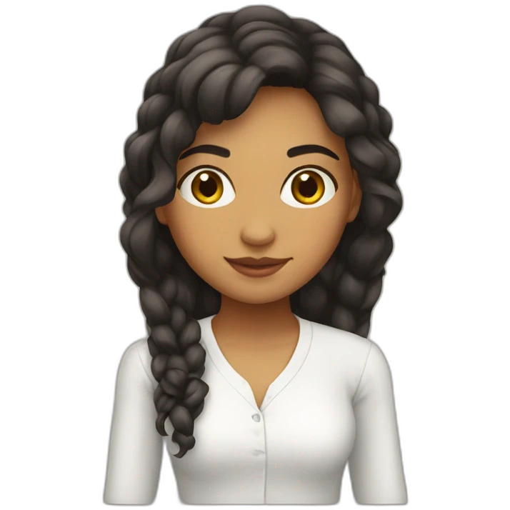 colombian girl hello emoji