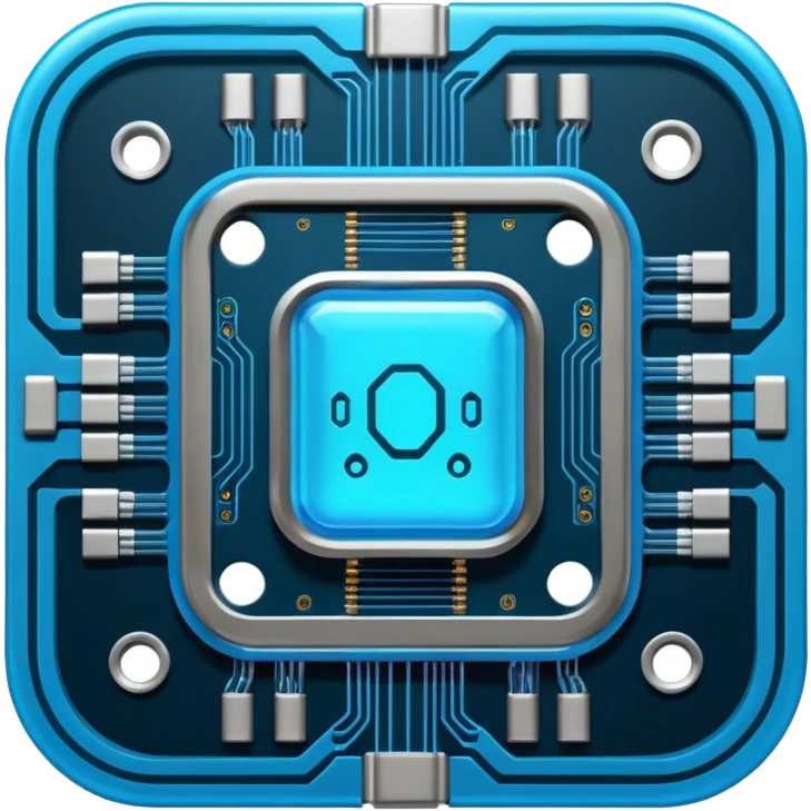 cyberpunk data chip emoji