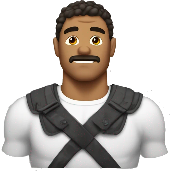 Musculoso moreno emoji