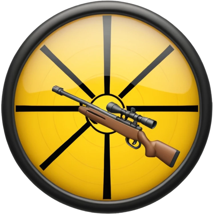 Sniper aim emoji