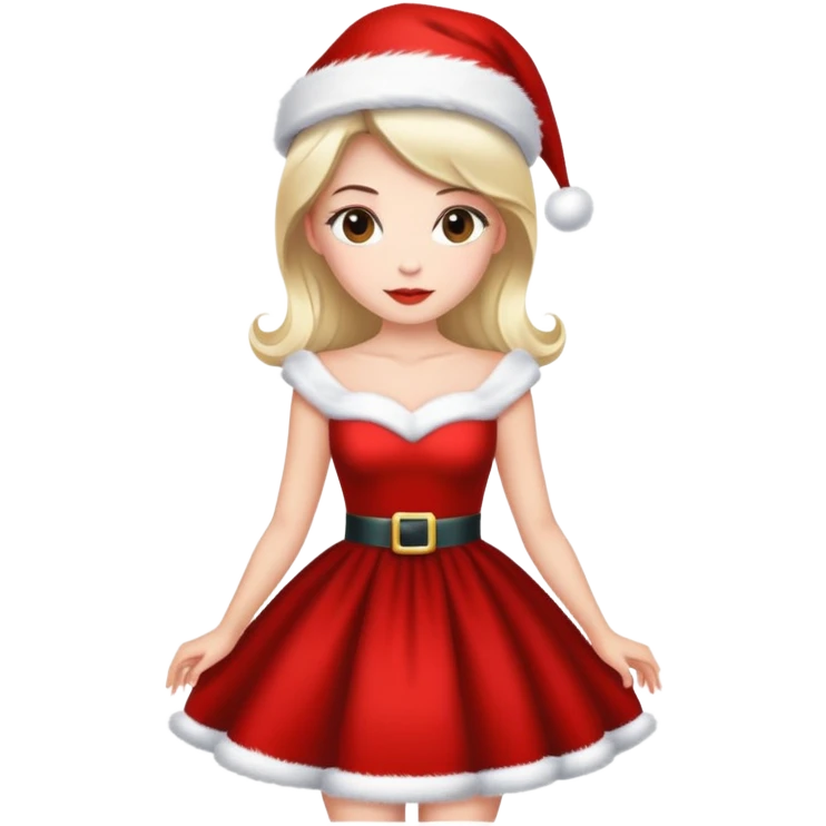coquette christmas  emoji