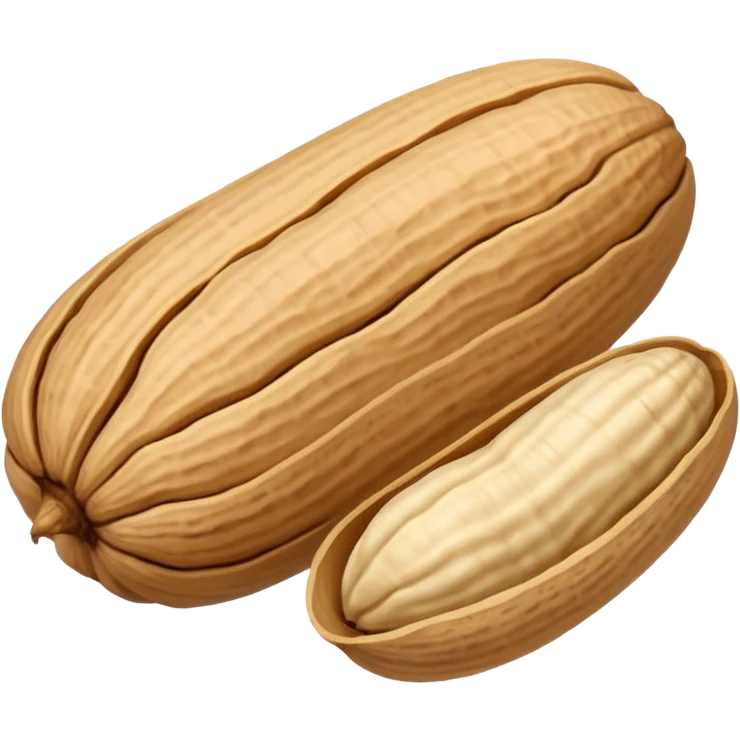 groundnut with shall emoji