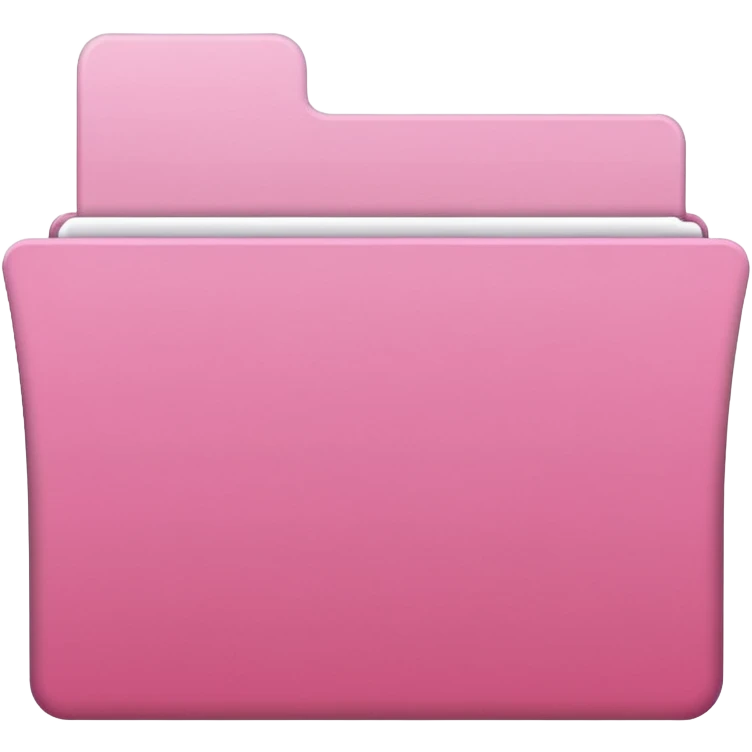 mix pink and white folder emoji