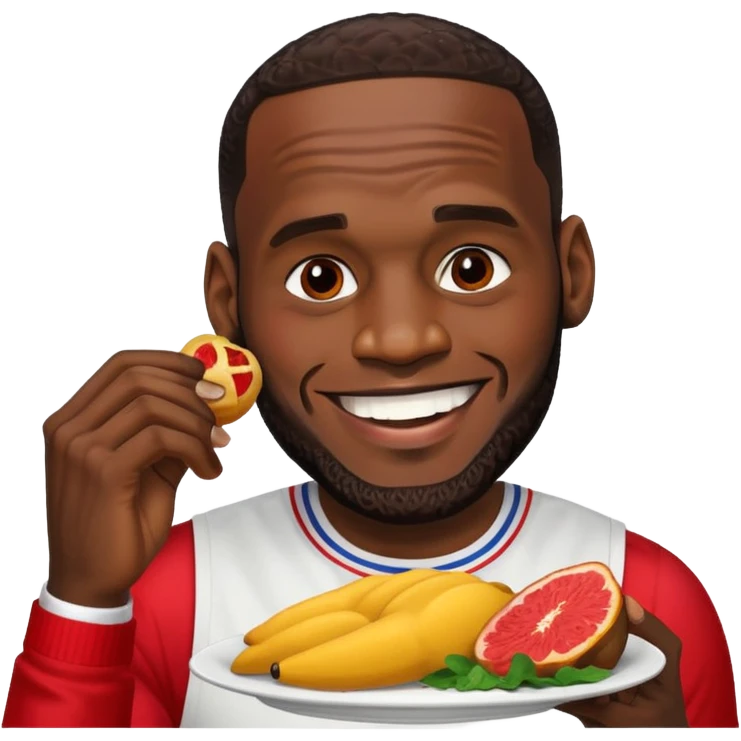 Lebron james eating a big dick emoji