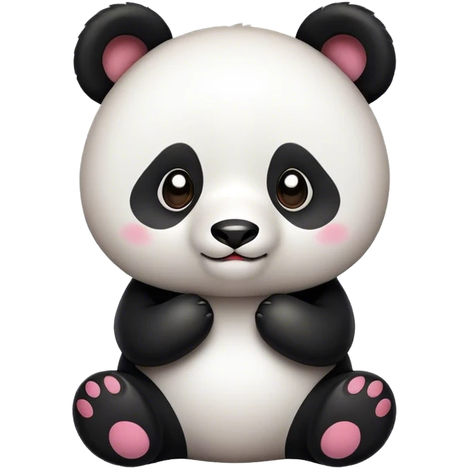 Gere um emoji de um panda fofinho emoji