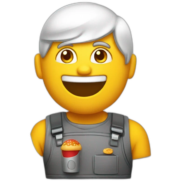 Serveur très beau mcdo emoji