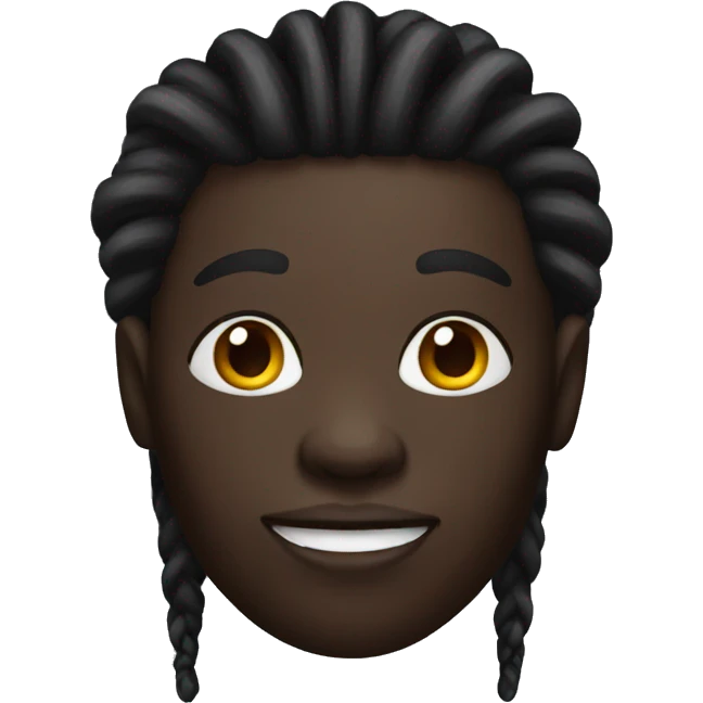 darkskin dreadhead emoji