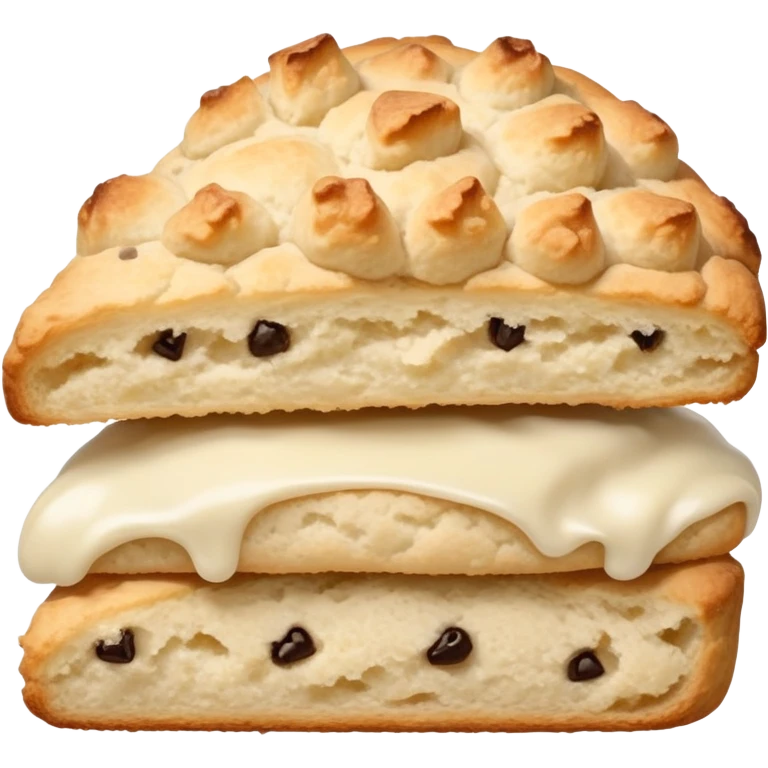 beige scone emoji
