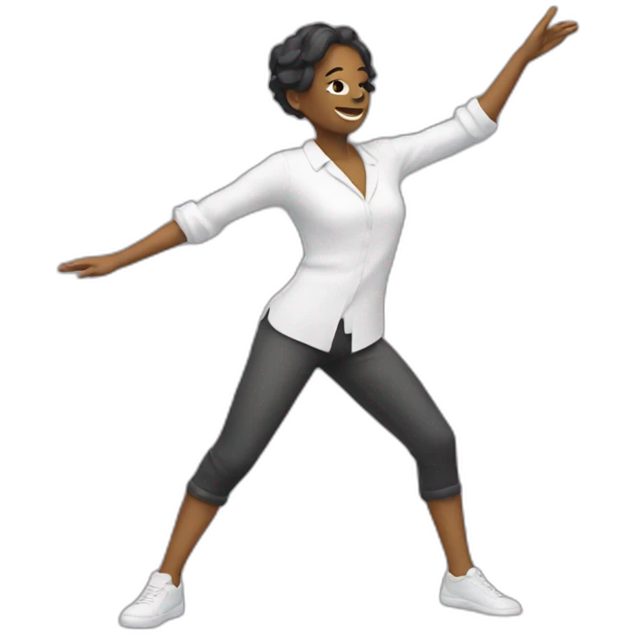 Dab femme emoji