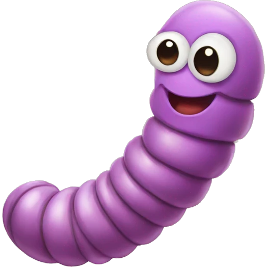 Worm - element for Doodle God emoji