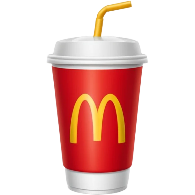Mcdonalds cup  emoji