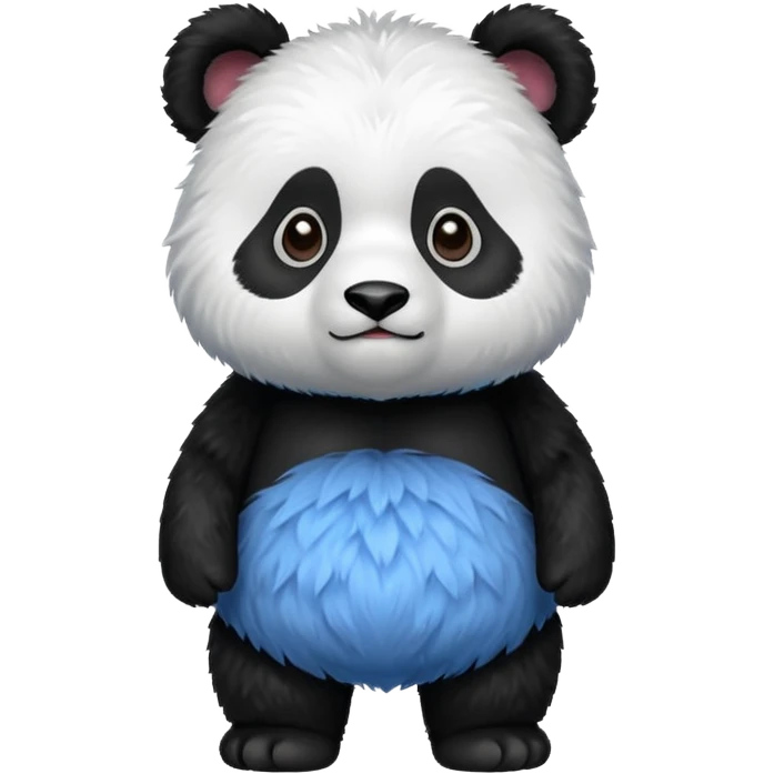kufu panda blue emoji