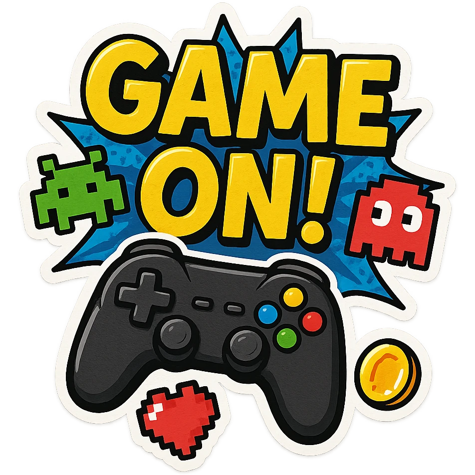 Game sticker emoji