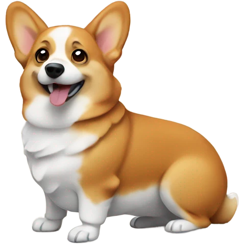 Hungry corgi emoji