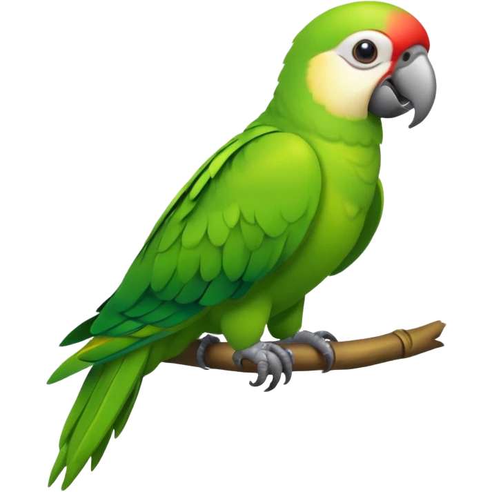 green parrot  emoji