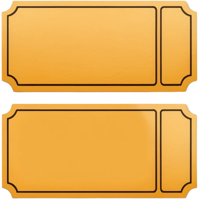 generate me a ticket png emoji