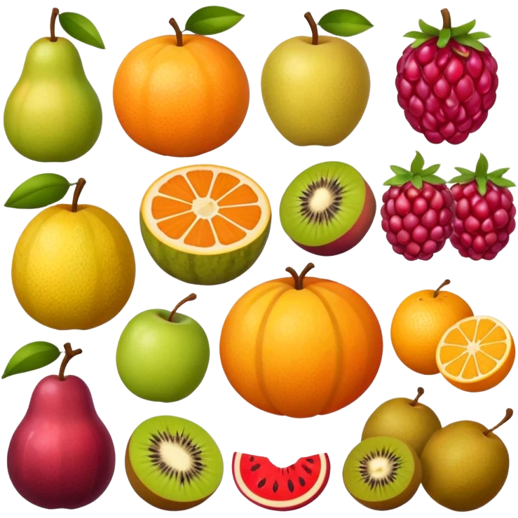 Fruits emoji