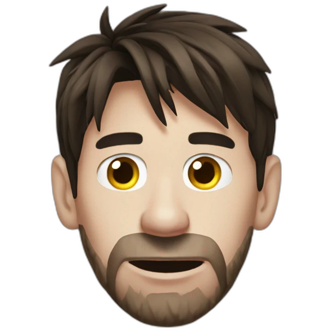 Messi qui fume emoji