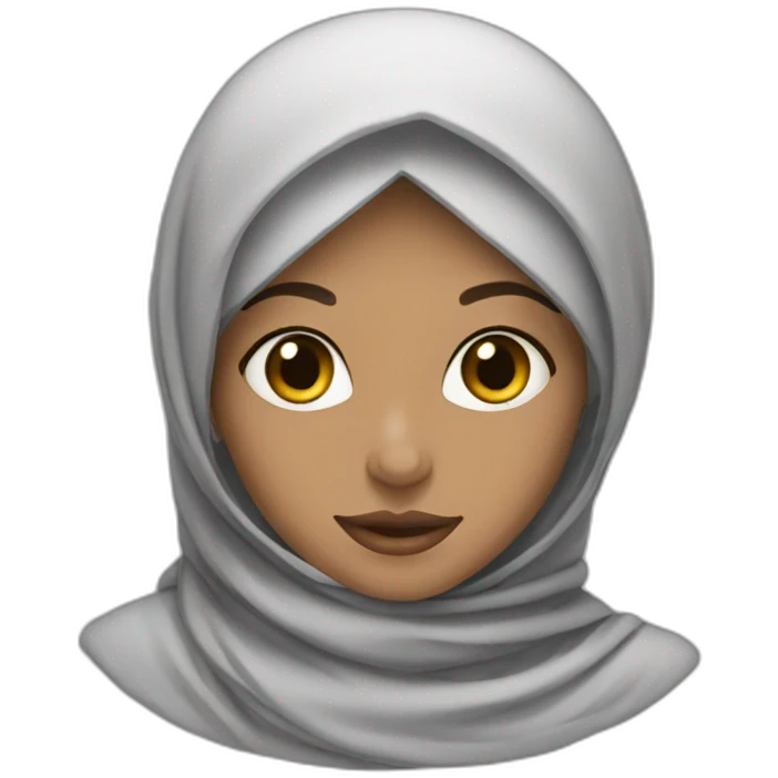Girl hijab emoji