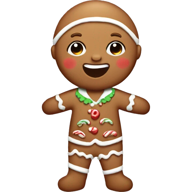 gingerbread cookies baby boy emoji