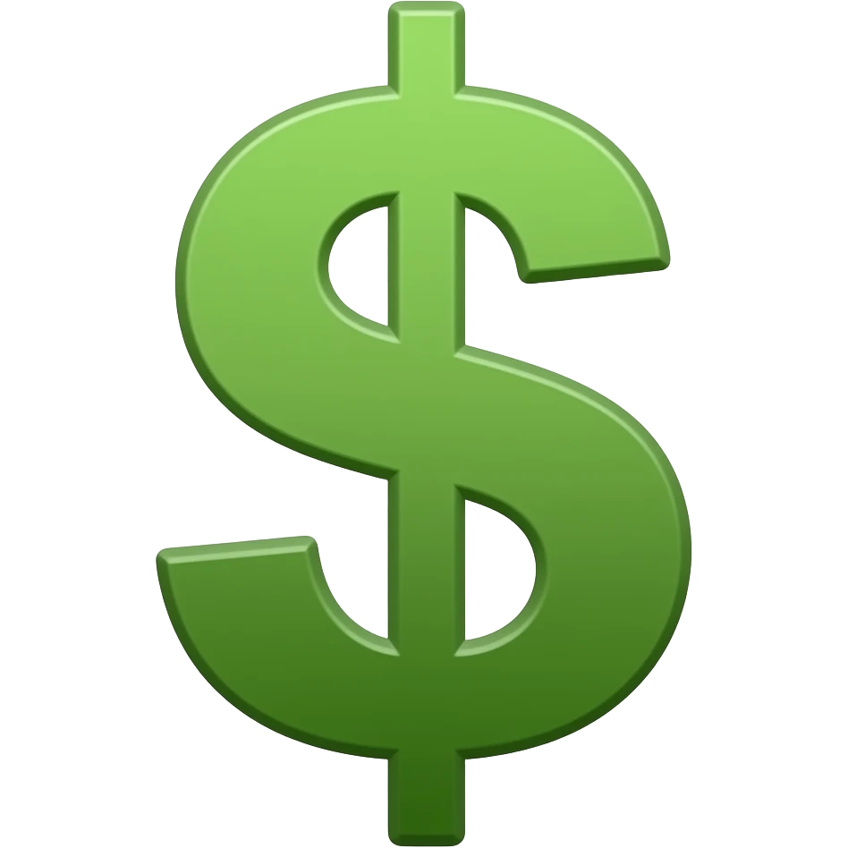 signo de dinero verde emoji